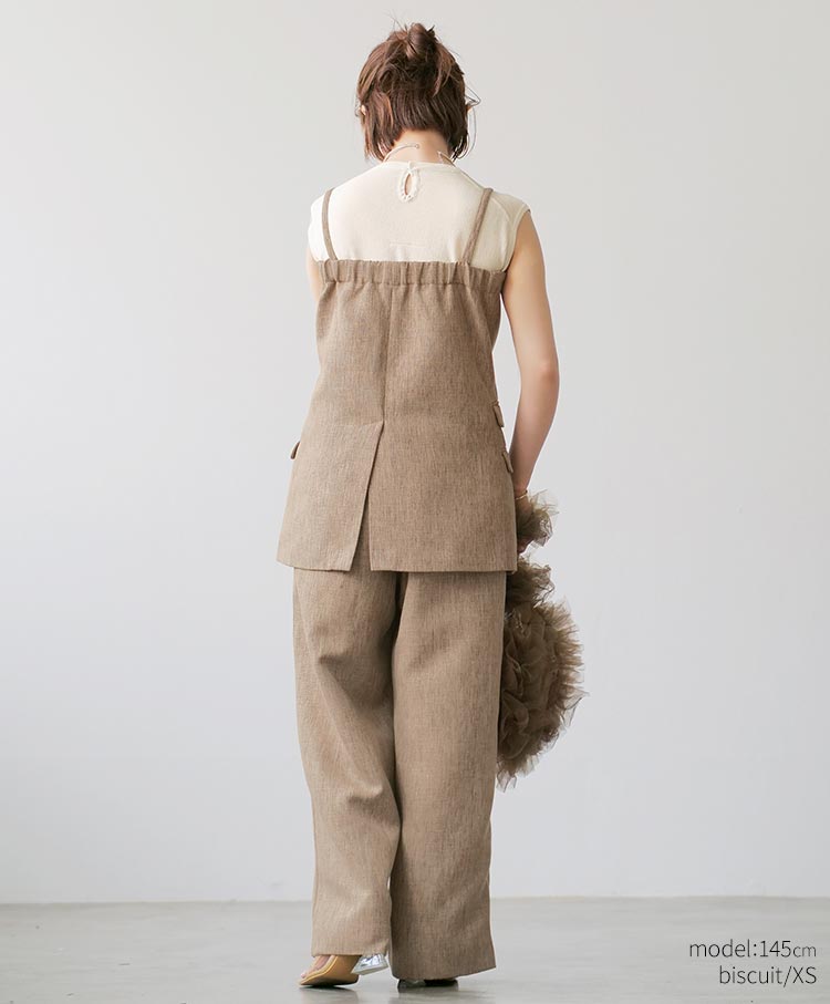Single tuck pants