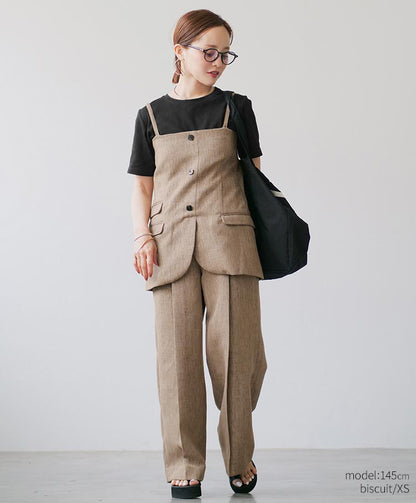 Single tuck pants