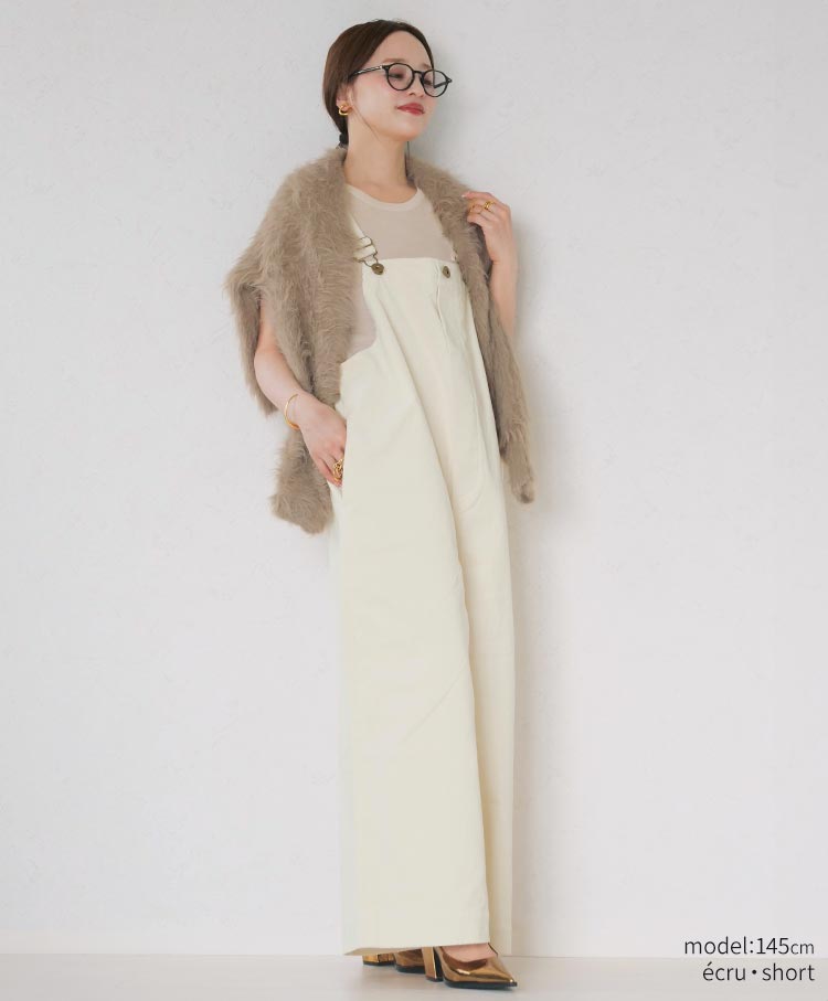 corduroy salopette