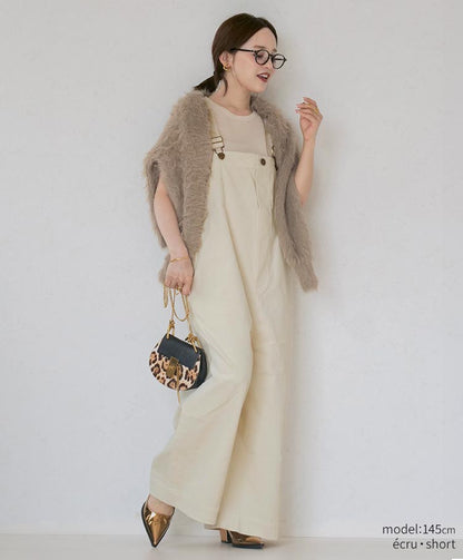 corduroy salopette