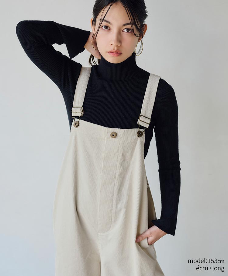 corduroy salopette