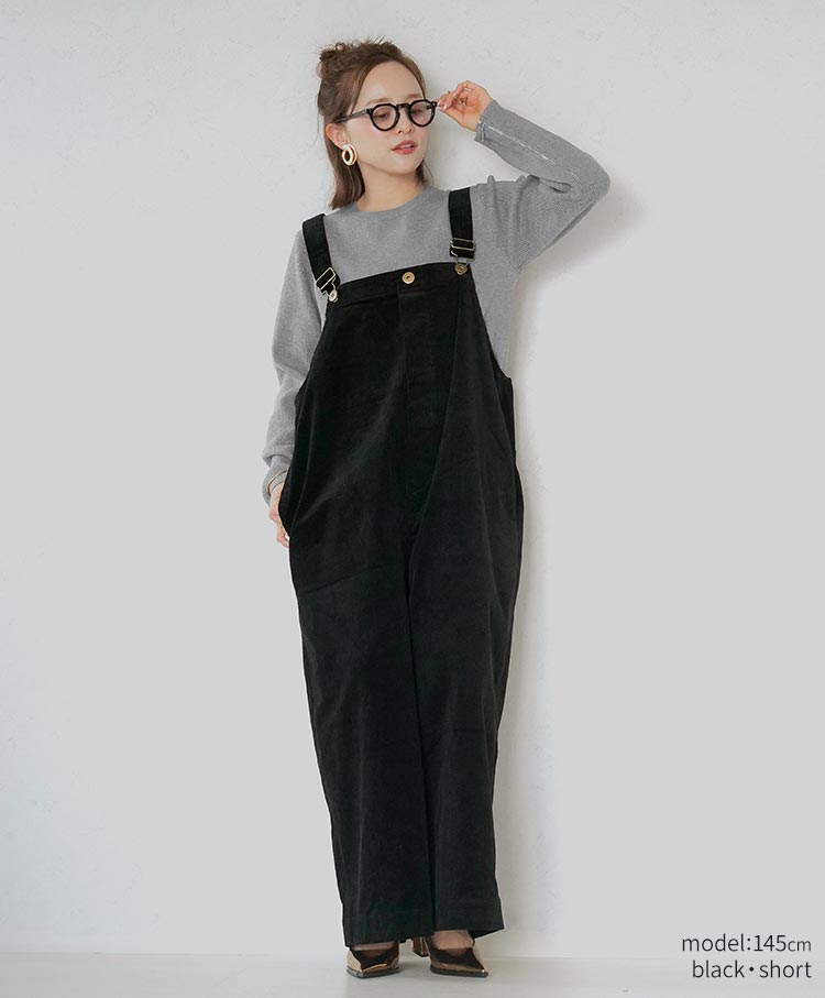 corduroy salopette