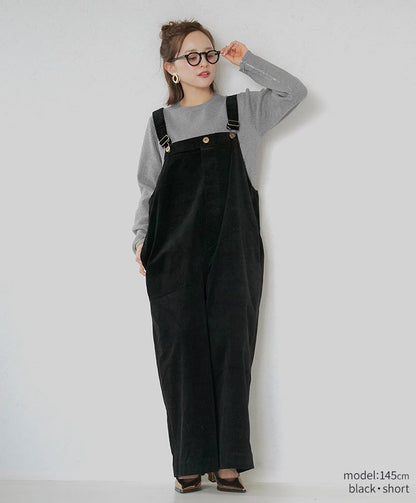 corduroy salopette