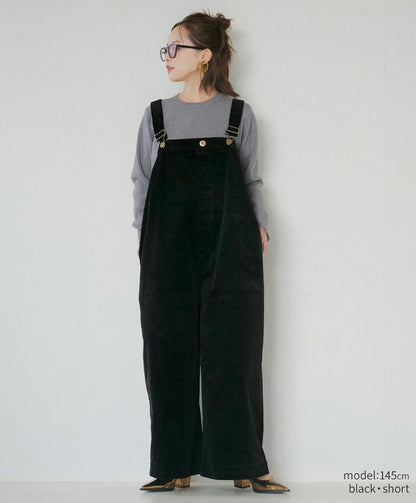 corduroy salopette