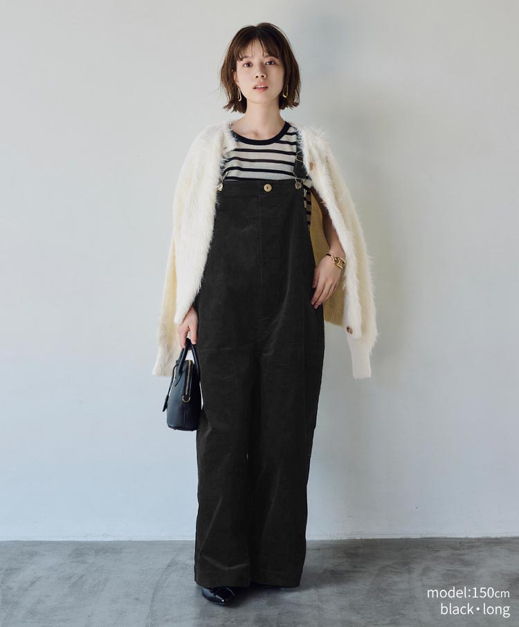 corduroy salopette