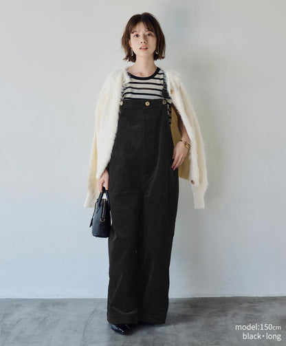 corduroy salopette