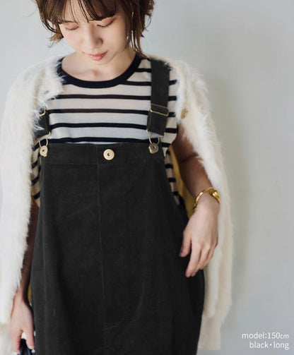 corduroy salopette