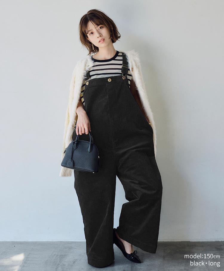 corduroy salopette