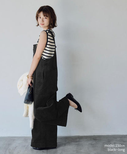 corduroy salopette