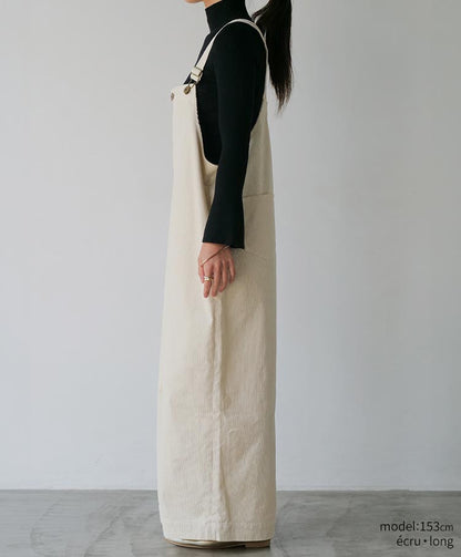 corduroy salopette