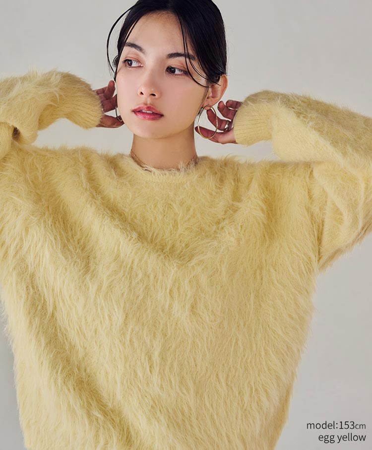 shaggy knit