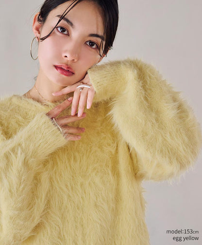 shaggy knit