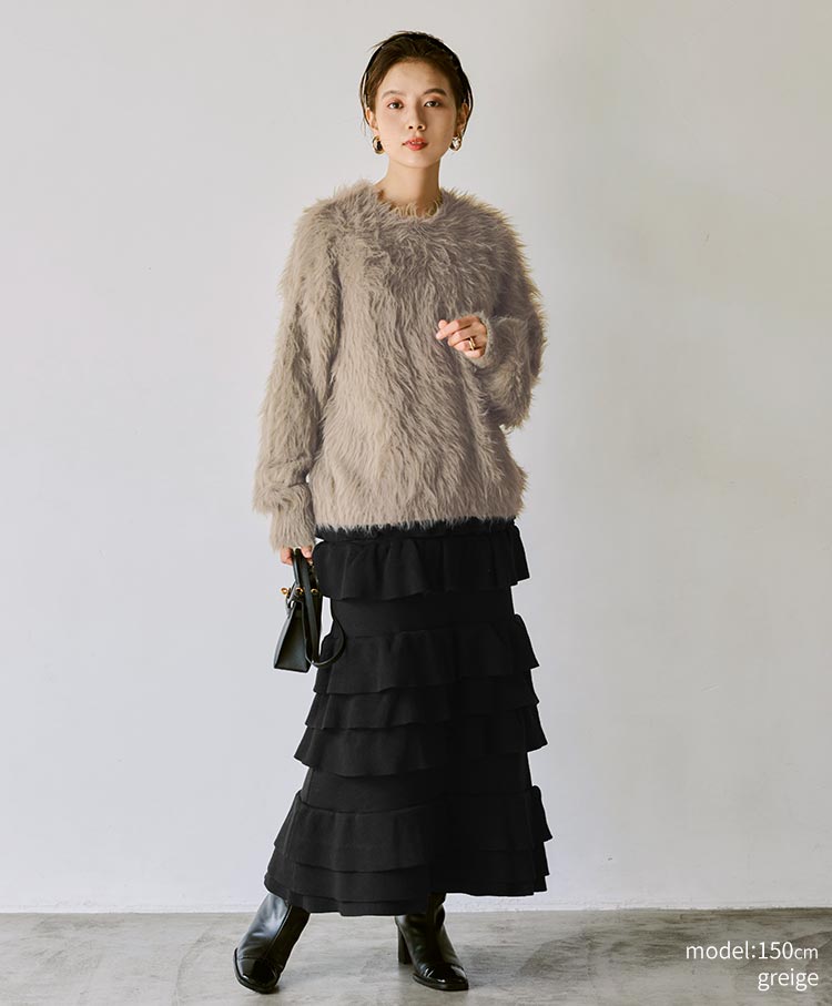 shaggy knit