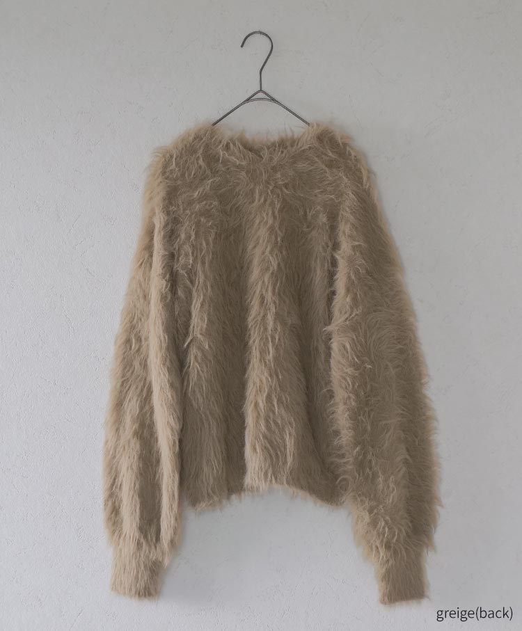 shaggy knit