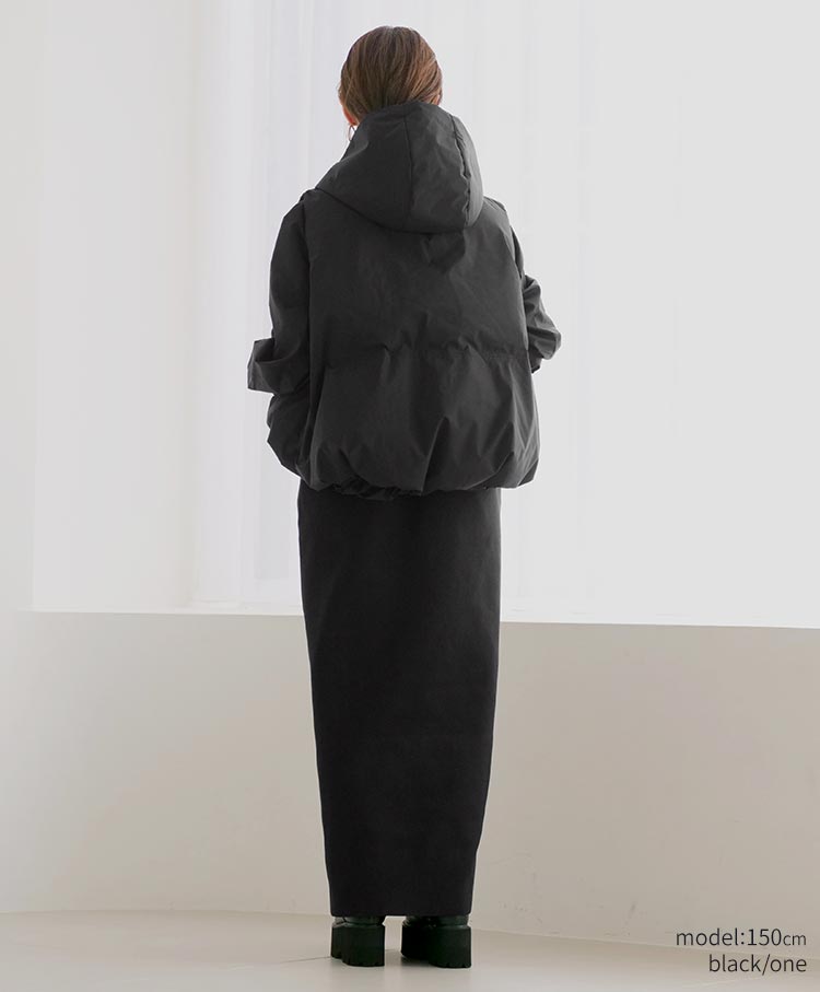 hoodie down vest
