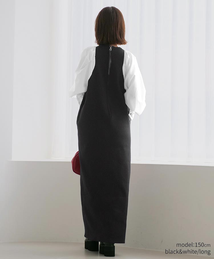 shirt sleeve knit one piece