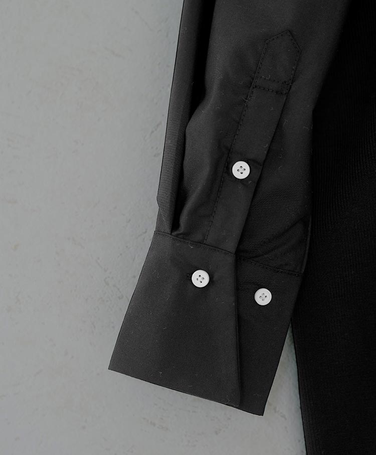 shirt sleeve knit one piece
