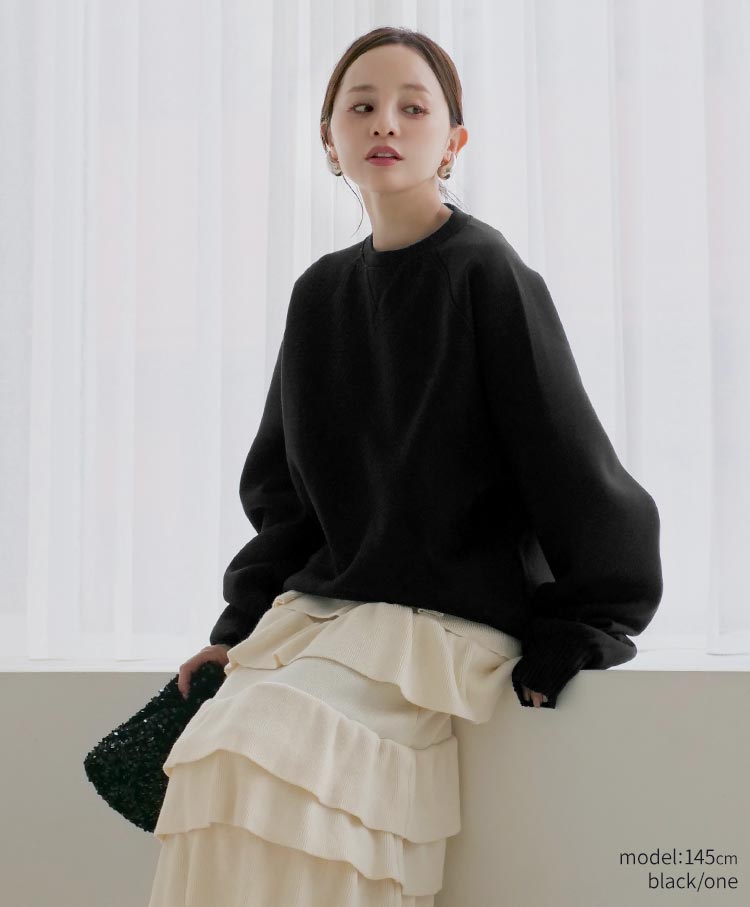 raglan sweat pullover