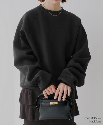 raglan sweat pullover