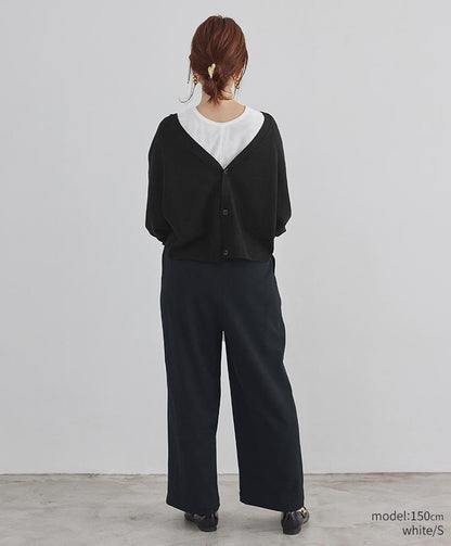 Sheer Sleeve Tee
