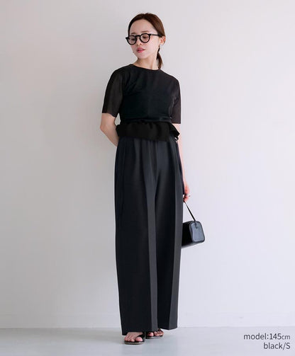 Sheer Sleeve Tee