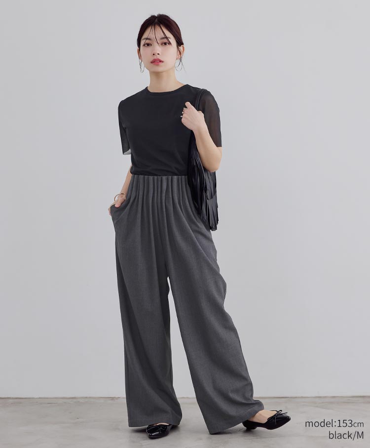 Sheer Sleeve Tee
