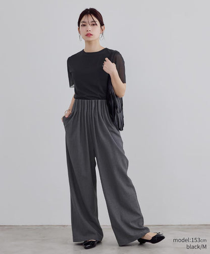 Sheer Sleeve Tee