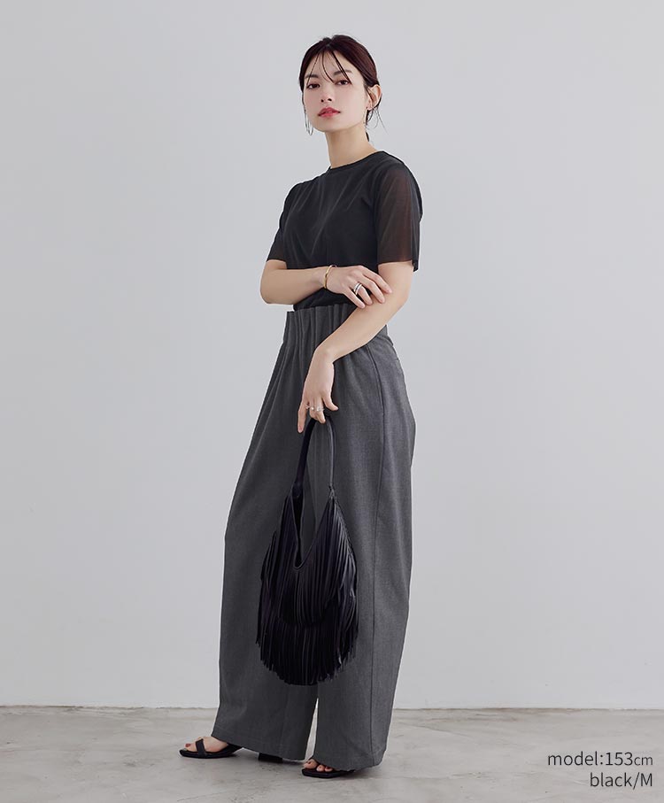 Sheer Sleeve Tee