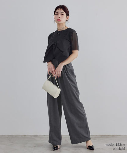 Sheer Sleeve Tee