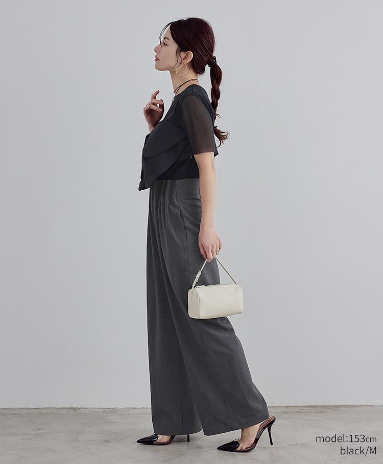 Sheer Sleeve Tee