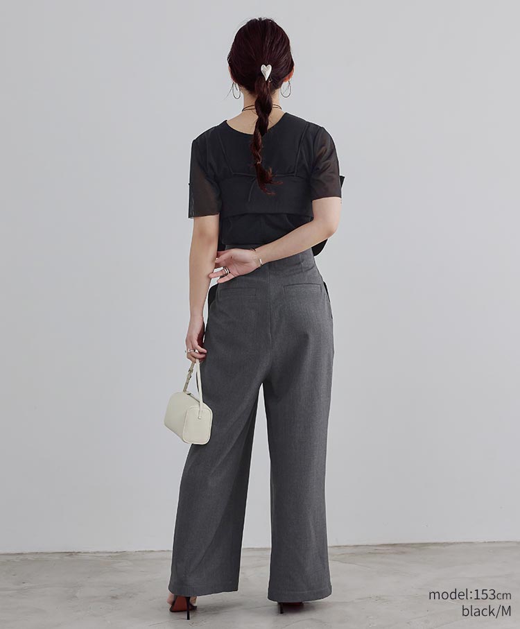 Sheer Sleeve Tee