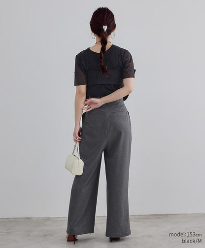 Sheer Sleeve Tee
