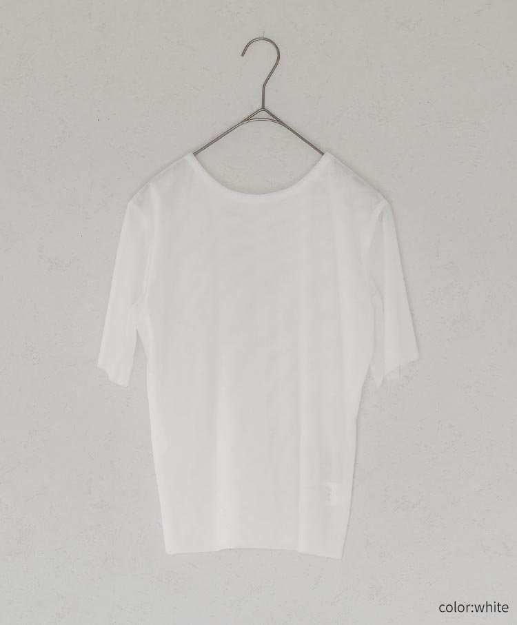 Sheer Sleeve Tee