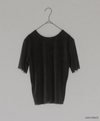 Sheer Sleeve Tee