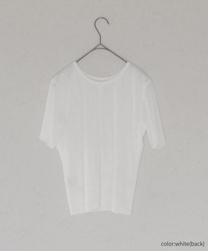 Sheer Sleeve Tee