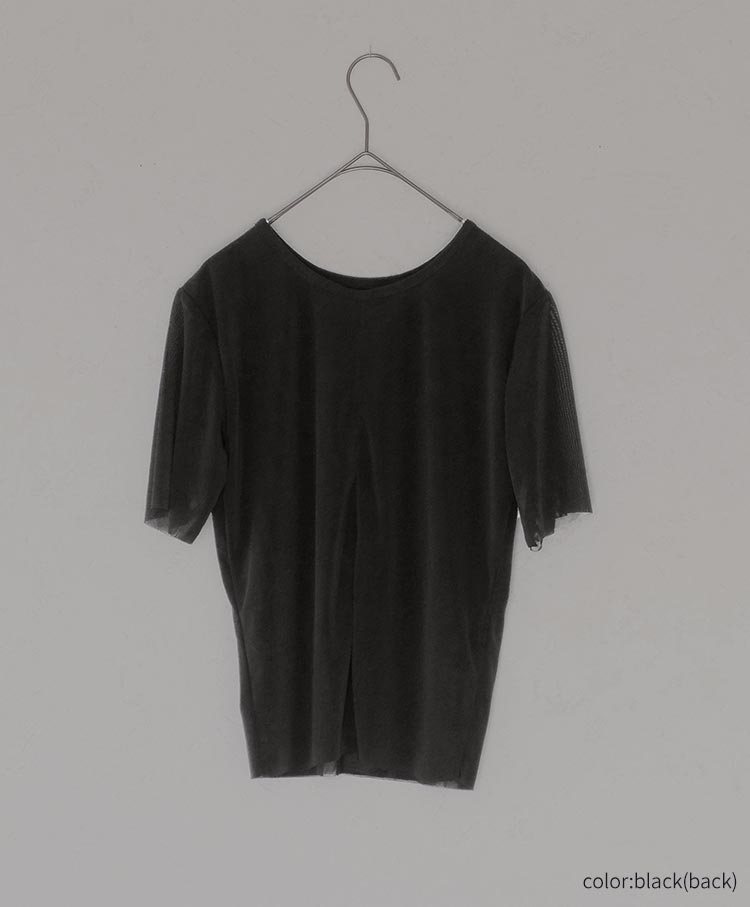 Sheer Sleeve Tee