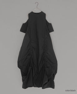 Nylon Gather One piece　AK078