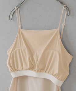 Nylon Gather One piece　AK078