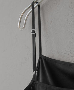 Nylon Gather One piece　AK078