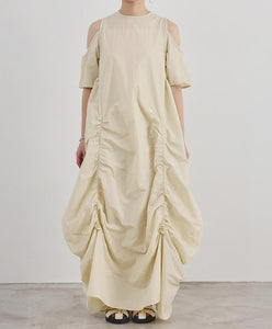 Nylon Gather One piece　AK078