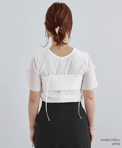 Butterfly Motif Bustier　AK080