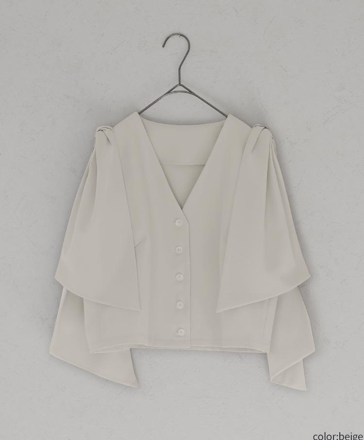 Ribbon Detail Gilet