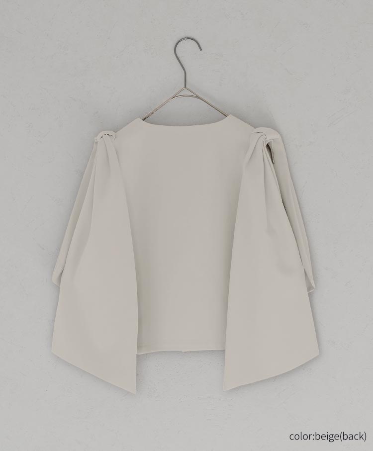 Ribbon Detail Gilet