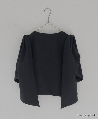 Ribbon Detail Gilet