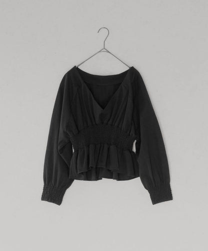 v-neck design blouse