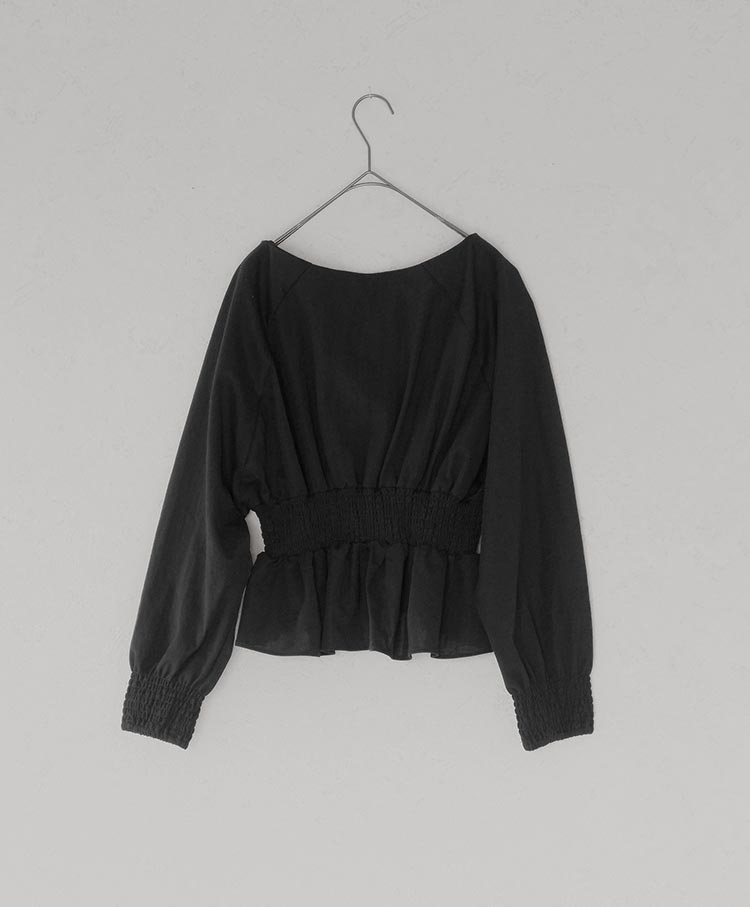 v-neck design blouse　AK089