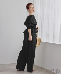 v-neck design blouse　AK089