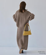 画像をギャラリービューアに読み込む, 2way Fringe Knit Set-Up
