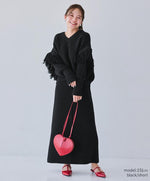 画像をギャラリービューアに読み込む, 2way Fringe Knit Set-Up
