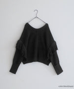 画像をギャラリービューアに読み込む, 2way Fringe Knit Set-Up

